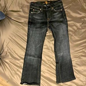 4/$65. Women jeans by 7 for all mankind. Size 25.